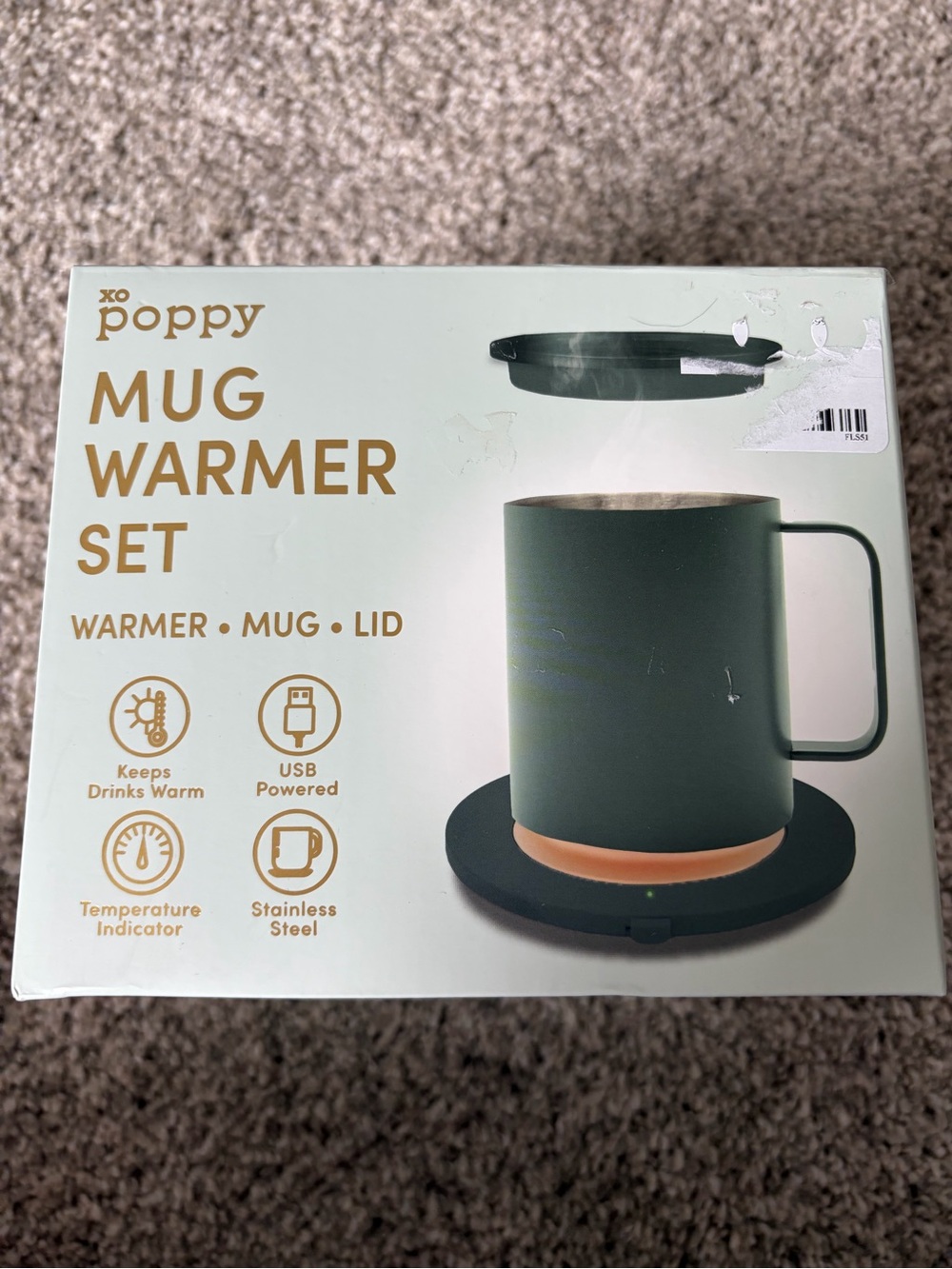 Poppy Mug Warmer Set